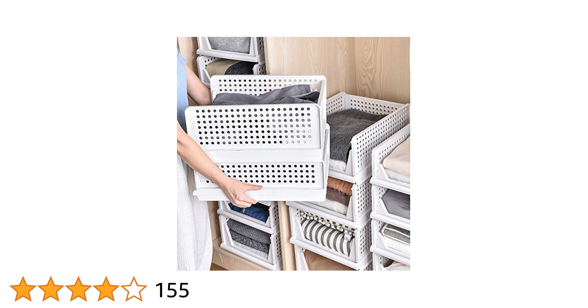 Amazon｜TelCormik 衣装ケース 引き出し クローゼット用 服収納